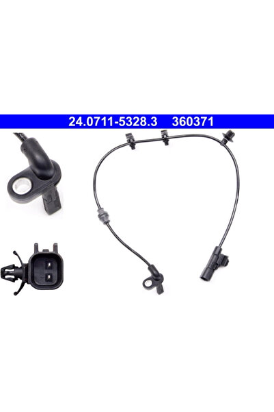 Ate Senzor Turatie Roata Opel Zafira Tourer C Vauxhall Zafira Model 3 2011-2019