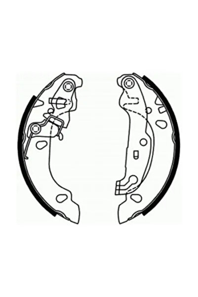 Abe Set Saboti Frana Ford Fiesta V (jh_, Jd_) 2002-2008 Benzina