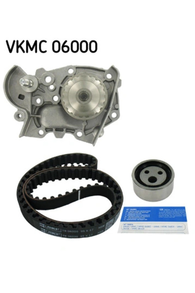SKF Water pump + timing belt kit RENAULT 19 I Chamade (L53_) 1988-1992