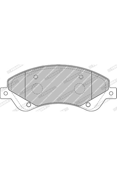 FERODO Brake Pad Set Disc Brake Ford Transit Tourneo Bus/Transit V363 Platfor...
