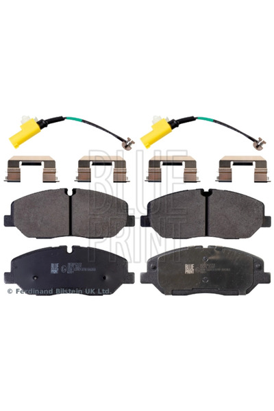 BLUE PRİNT Set Placute Frana Frana Disc Punte Fata Hyundai H350 Bus/H350 Caro...