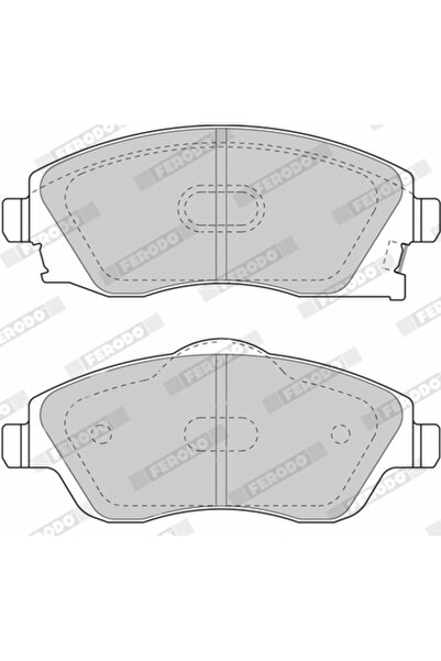 FERODO Brake Pad Set Disc Brake Chevrolet Montana Pick-Up Opel Combo Tour/Corsa