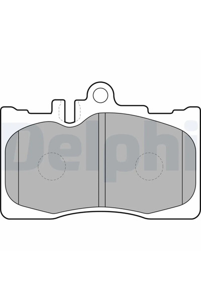 DELPHİ Set Placute Frana Frana Disc Lexus Ls/Rx Toyota Celsior