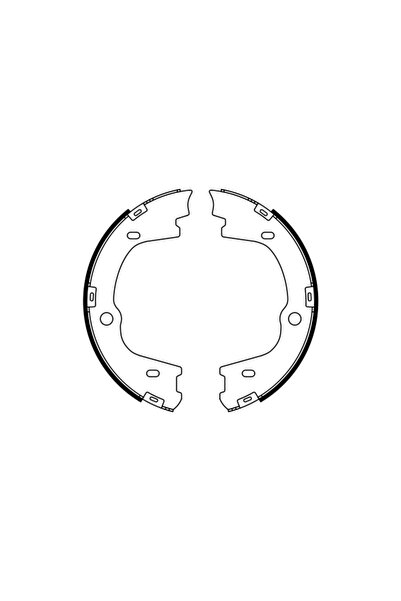 Bosch Set Saboti Frana Frana De Mana Hyundai H-1 Cargo/H-1 Travel/IX55