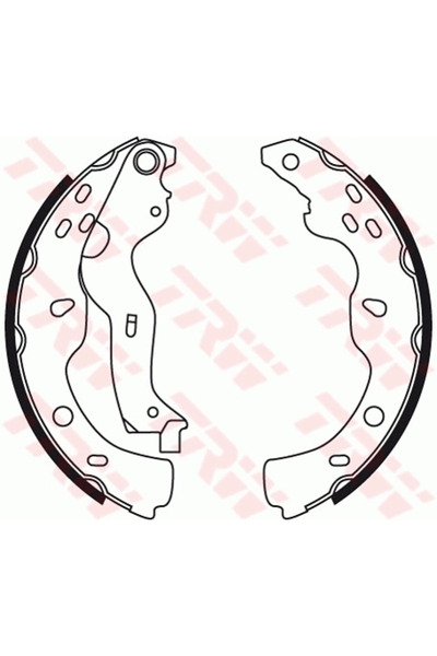 TRW Set Saboti Frana Fiat Sedici Suzuki SX4