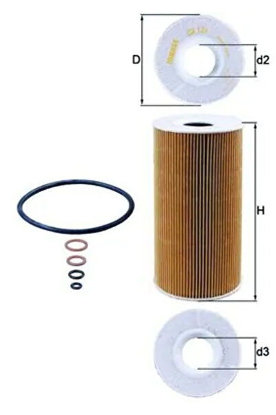 KNECHT Filtru Ulei Bmw 3/5/7 Land Rover Range Rover 2