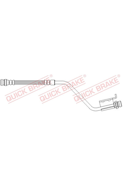 QUICK BRAKE Furtun Frana Hyundai IX20 Kia Venga