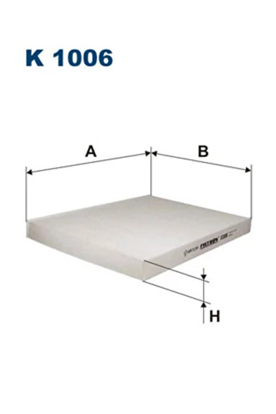 Filtron Cabin Air Filter Vw Polo Variant (6v5) 1997-2001 Petrol