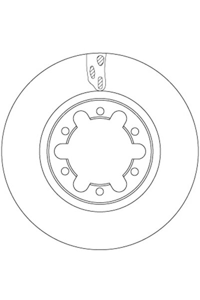 TRW Disc Frana Nissan Atleon/Cabstar Renault Trucks Maxity