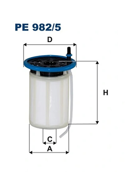 Filtron Filtru Combustibil Alfa Romeo Stelvio Fiat Tipo