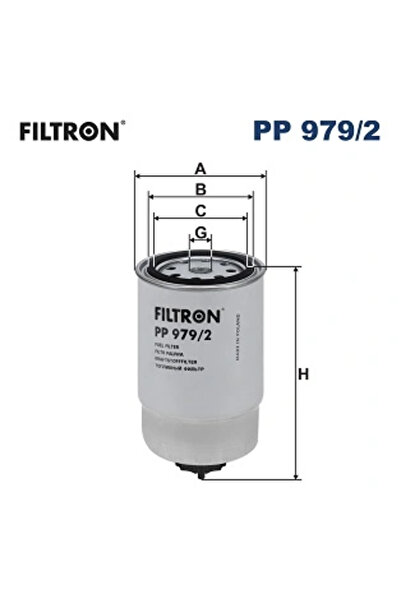 Filtron Filtru Combustibil Ssangyong Korando (c300) 2019-2024 Diesel