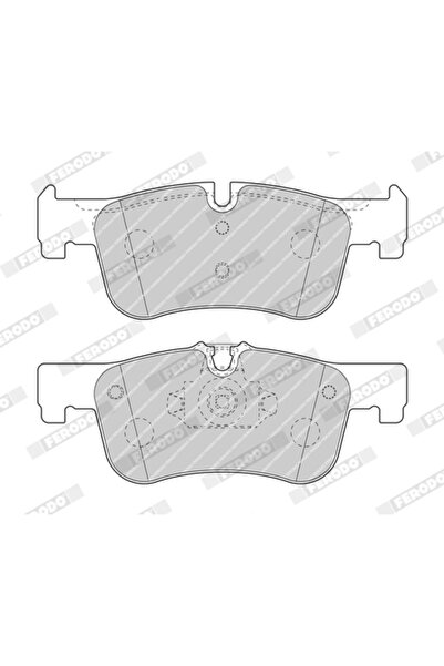 FERODO Brake Pad Set Disc Brake Bmw 1/2