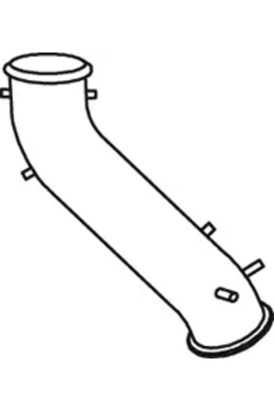 Dinex Racord Evacuare Superior Stanga Daf Cf 85