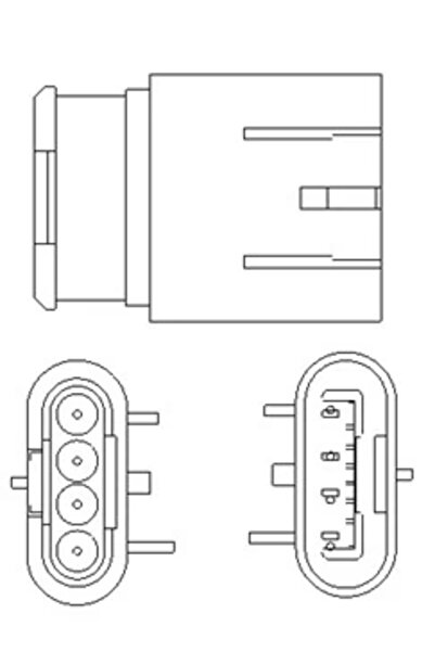 MAGNETI MARELLI Sonda Lambda Alfa Romeo Mito Fiat Punto