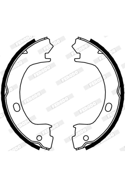 FERODO Brake Shoe Set Handbrake Chrysler 300M/Cirrus/Concorde Dodge Neon 2