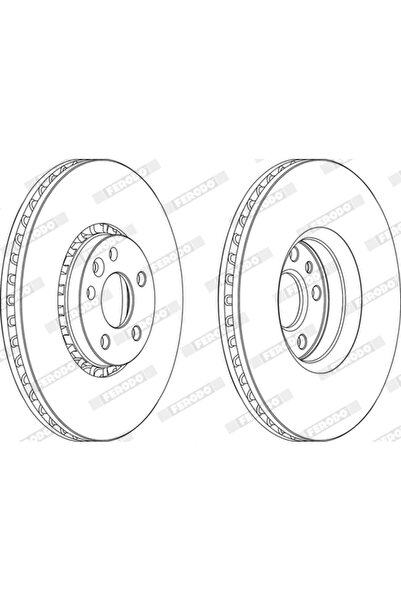 FERODO Disc Frana Volvo XC60 1 Suv
