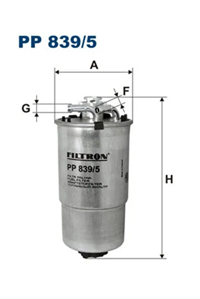 Filtron Filtru Combustibil Seat Cordoba/Ibiza 3 Skoda Fabia 1