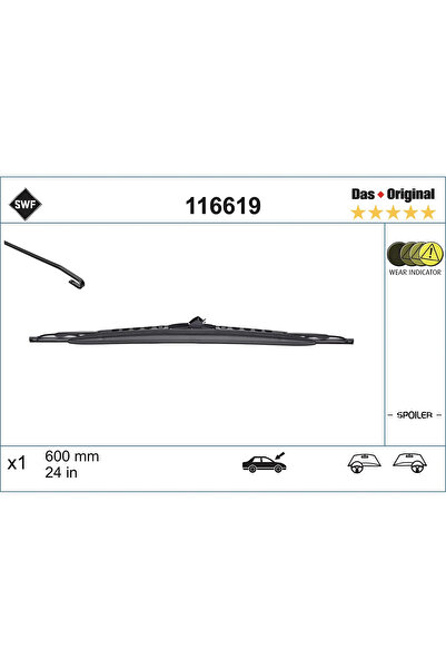 SWF Lamela Stergator Mercedes-Benz A-Class Opel Kadett E