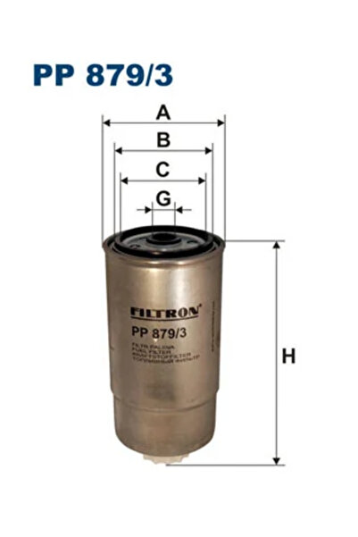 Filtron Filtru Combustibil Iveco Massif Station Wagon 2008-2011 Diesel