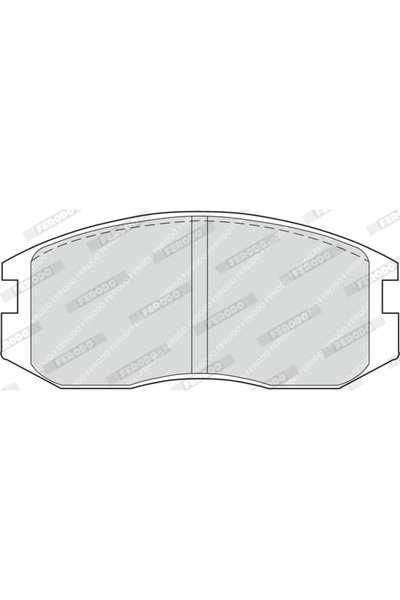 FERODO Brake Pad Set Disc Brake Daihatsu Terios Mitsubishi Colt 3/Colt 4/Colt 5