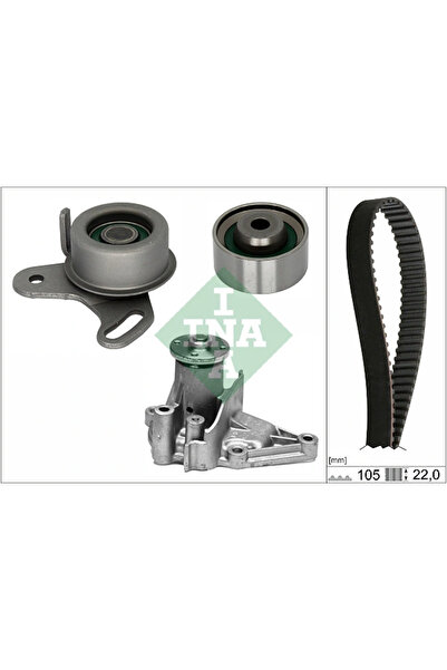 FAG Set Pompa Apa + Curea Dintata Hyundai Accent 1/Accent 2/Accent 3 Kia Cera...