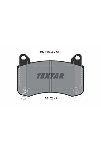 TEXTAR Set Placute Frana Frana Disc Tesla Model 3/Model Y