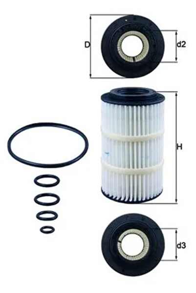 KNECHT Filtru Ulei Mercedes-Benz C-Class/Clk/E-Class