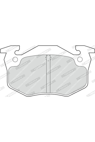 FERODO Brake Pad Set Disc Brake Citroen Zx Peugeot 205 1/205 2/306