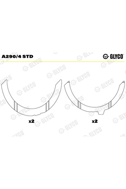 GLYCO Saiba Distantier Arbore Cotit Man Hocl/Lion's Classic/NL Vw Constellati...