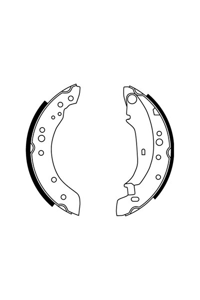 TRW Set Saboti Frana Renault Clio 2/Clio Symbol 1/Twingo 2