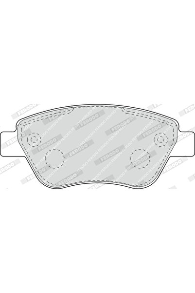 FERODO Set Placute Frana Frana Disc Fiat Albea/Bravo 2/Doblo Autoutilitara/Li...