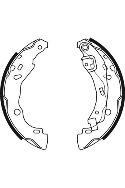 Abe Set Saboti Frana Dacia Logan Express (fs_) 2009-2014 Benzina