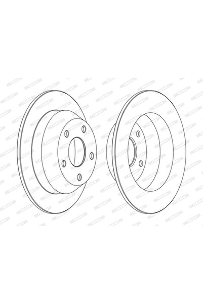 FERODO Jeep Cherokee Brake Disc