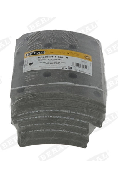 BERAL Set Garnituri De Frictiune Frana Tambur Mercedes-Benz Atego/Lk/LN2