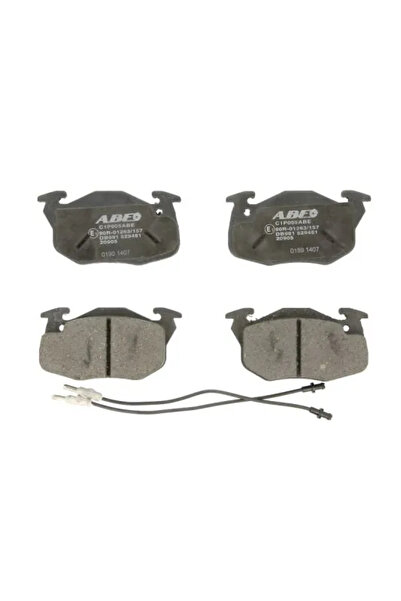 Abe Set Placute Frana Frana Disc Punte Fata Peugeot 205 1 Renault 11/18/5