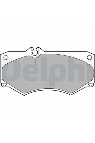 DELPHİ Set Placute Frana Frana Disc Mercedes-Benz G-Class Oltcit 11