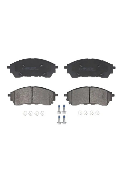 Abe Комплект спирачни накладки за преден мост, дискови спирачки Ford Ranger F...