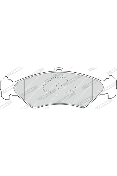 FERODO Brake Pad Set Disc Brake Ford Fiesta 4/Fiesta Van/Space Sedan/Fiesta