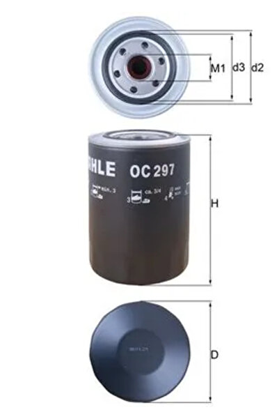 KNECHT Filtru Ulei Fuso (Mitsubishi) Colt Diesel Hyundai County/Hd Light
