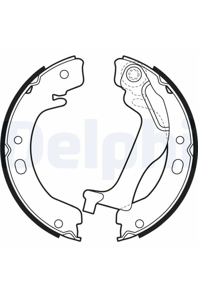 DELPHİ Комплект спирачни накладки за Toyota Corolla