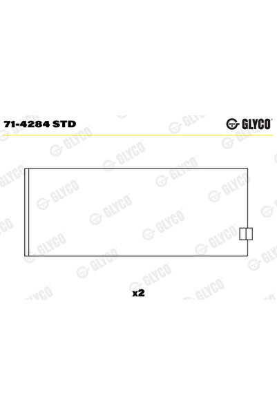 GLYCO Cuzineti Biela Astra Hd 7 Iveco Eurostar/Eurotrakker/M