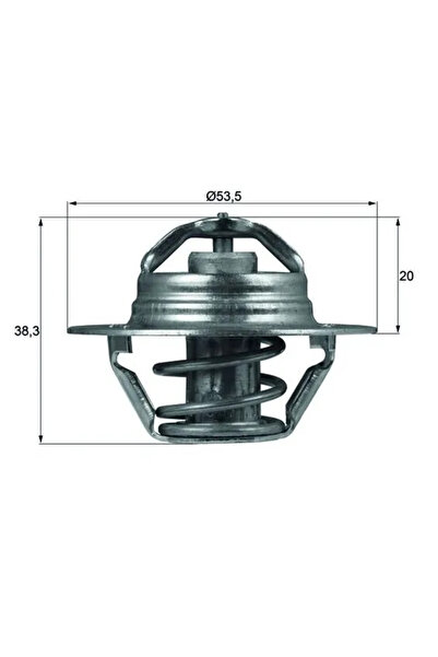 MAHLE Termostat lichid racire CITROËN BERLINGO / BERLINGO FIRST microbus (MF_ GJK_ GFK_) 1996-2011