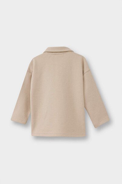 DeFacto Φούτερ για αγοράκι με γιακά από ύφασμα Σελανίκης F9367A525WN