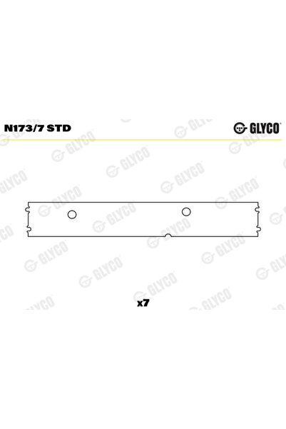 GLYCO Bucsi Ax Cu Came Scania Interlink 2015-2020 Diesel