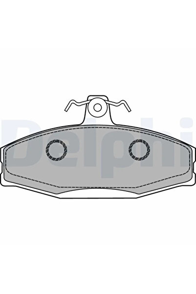 DELPHİ Set Placute Frana Frana Disc Mitsubishi Colt 1/Galant 3/Lancer 1 Skoda...