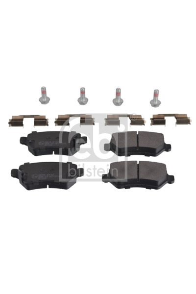 FEBI BILSTEIN Set Placute Frana Frana Disc Puntea Spate Kia Venga Opel Astra ...