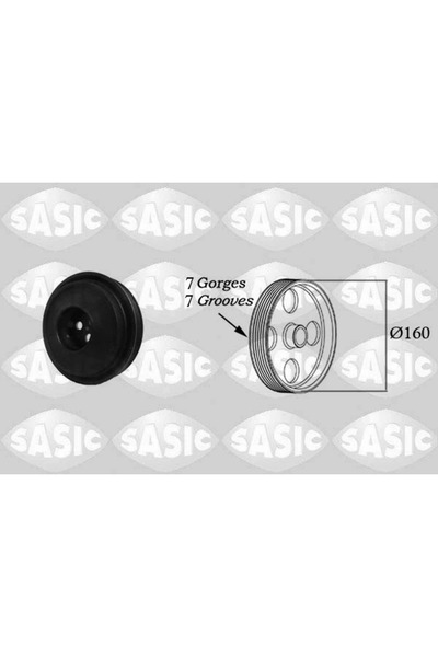 SASIC Ремъчна шайба на коляновия вал Ford Transit Tourneo Bus/Transit V363 Bu...