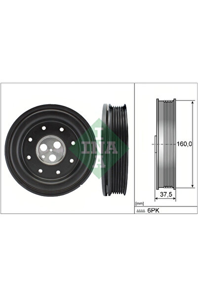 FAG Fulie Curea Arbore Cotit Ford Mondeo 3/Transit Tourneo Bus/Transit Bus Ja...