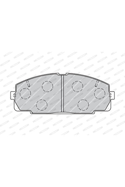 FERODO Комплект спирачни накладки за дискови спирачки Toyota Dyna платформа /...