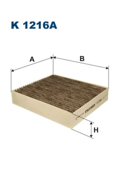 Filtron Filtru Aer Habitaclu Mitsubishi Colt 6/Colt Czc 6/Colt Caseta/ Smart ...